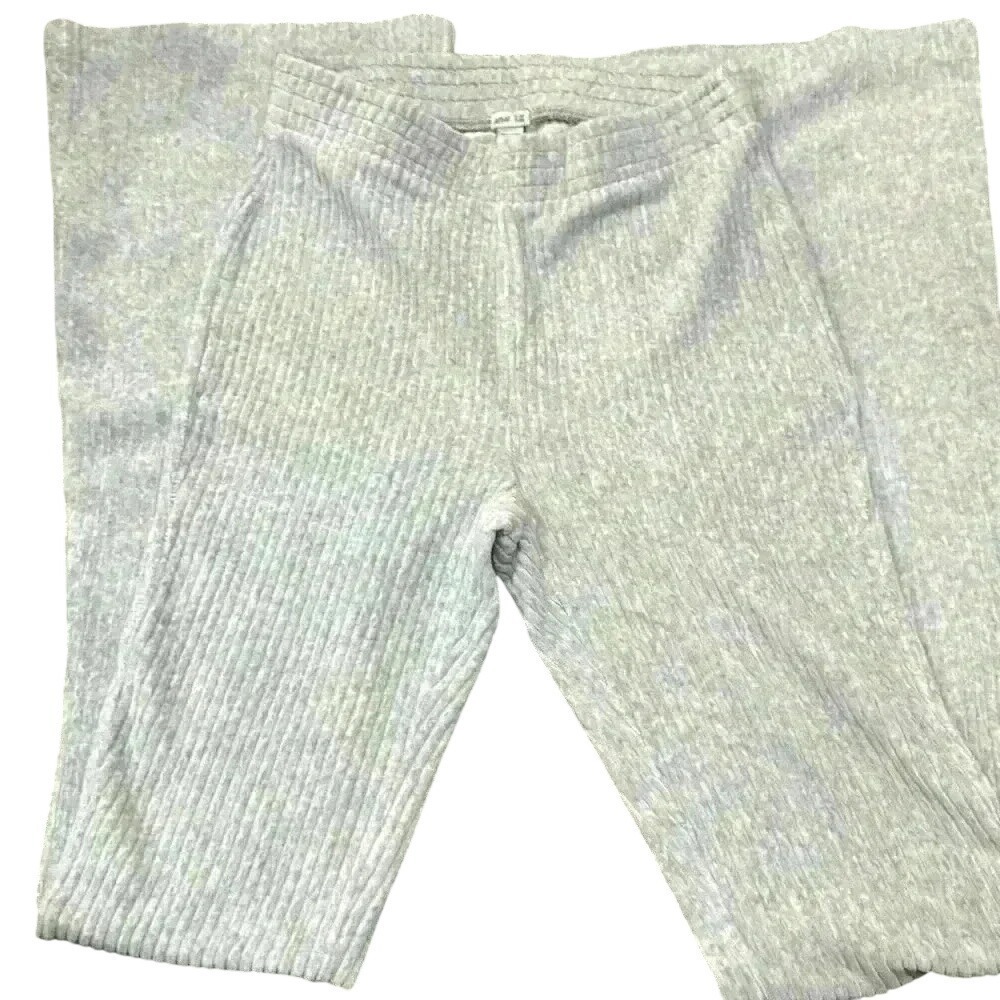 Aerie ribbed flare pants